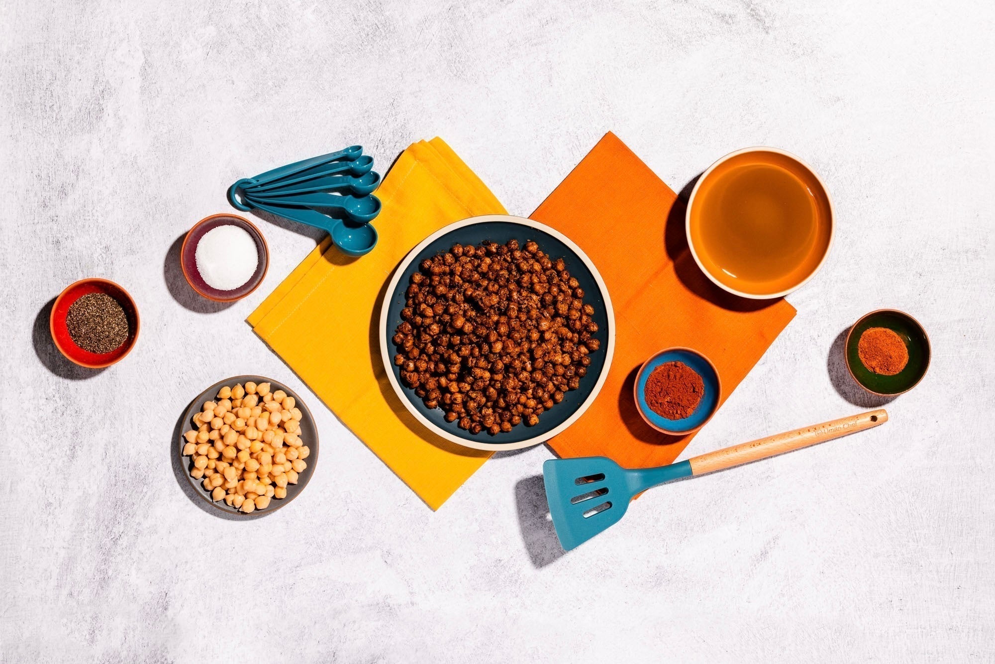 Crispy Roasted Chickpeas — Vegan, Gluten-Free High-Protein Snack